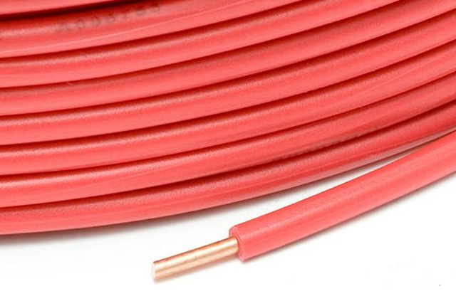 Fixed laying of PVC insulated wires