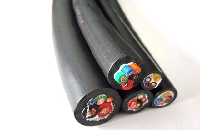 Universal rubber sheathed flexible cable